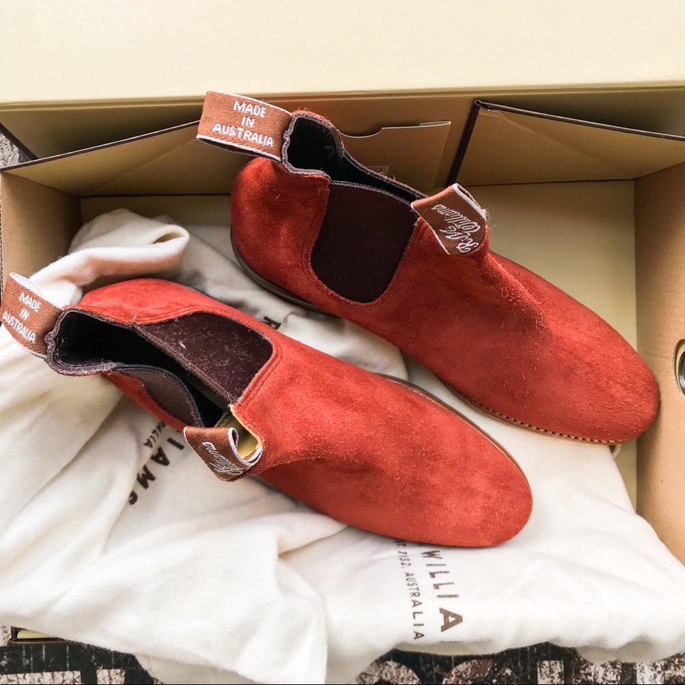 R.M. Williams Suede Adelaide Boots - Picture 3 of 8